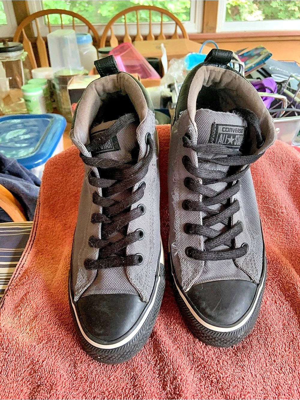 Converse Chuck Taylor All Star High Top Sneakers Black US 8